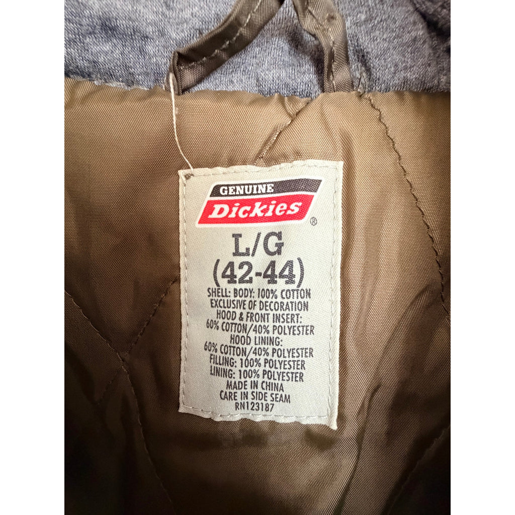 Dickies Hooded Workwear Jacket Mens Large