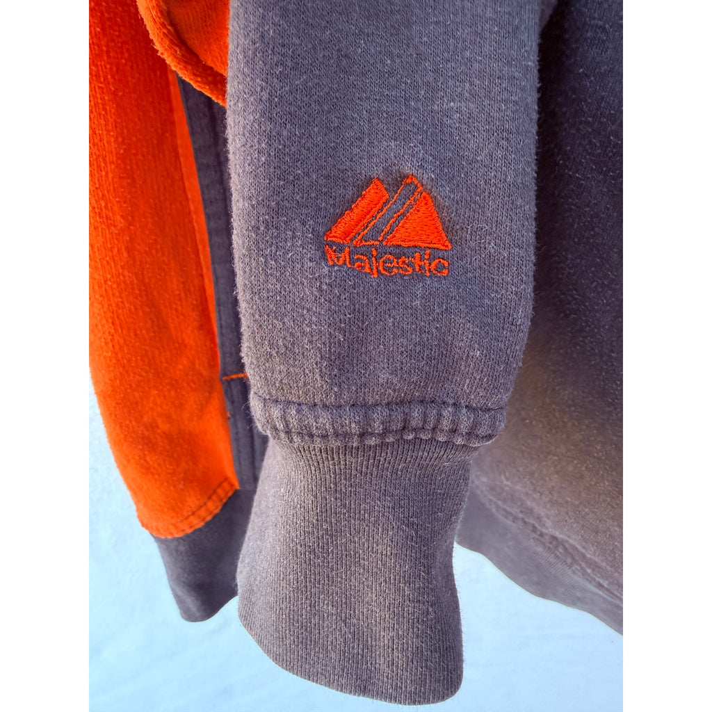 San Francisco Giants Majestic Hoodie Medium Black Orange