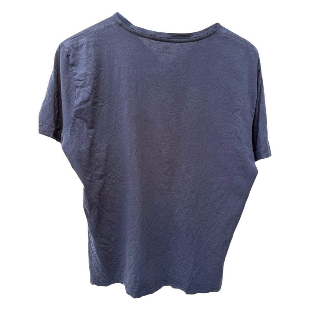 Lacoste T Shirt Mens Large Navy Pima Cotton Classic