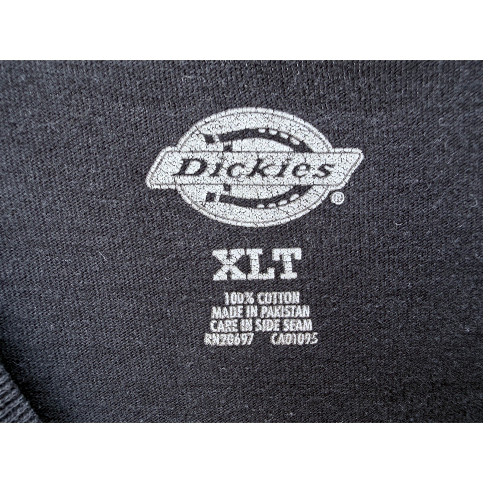 Dickies Pocket T Shirt Mens XL Black Workwear Short Sleeve Tee