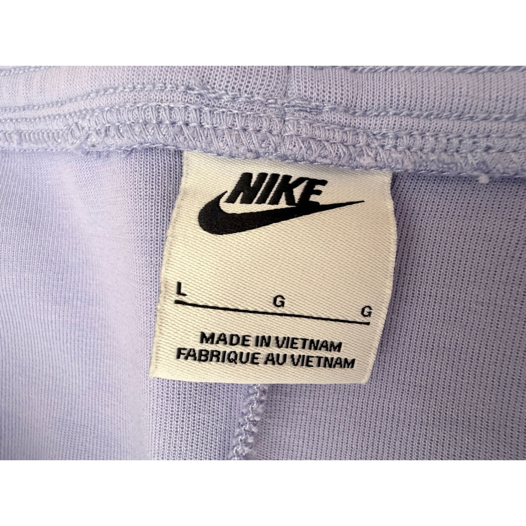 Nike Mens Large Lavender Jogger Sweatpants Athletic Fleece Swoosh