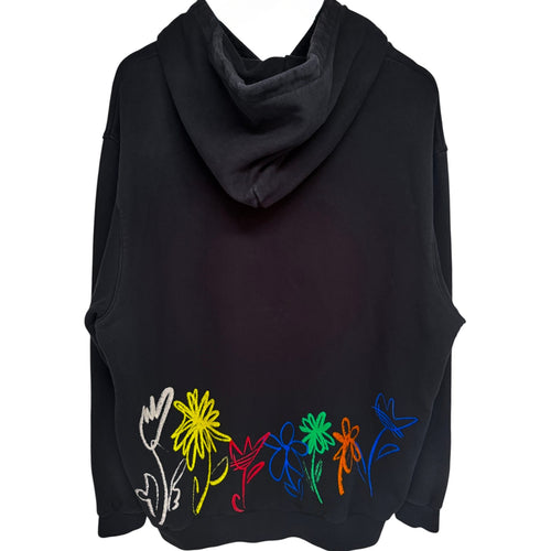adidas Men's Black adidas Adventure Hoodie — back view