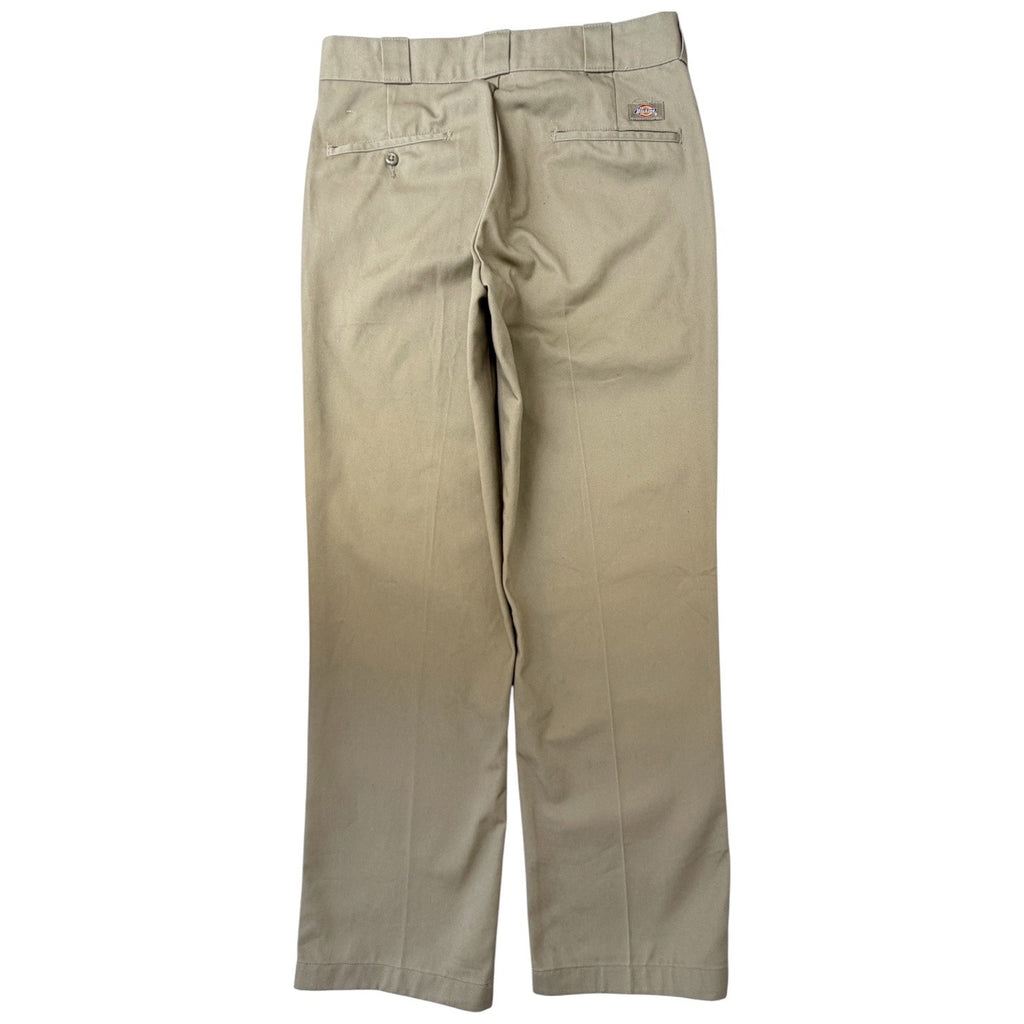 Dickies 874 Work Pants Mens 33x31 Khaki Straight Leg Original Fit Uniform