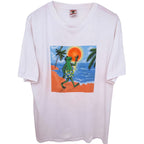 Señor Frog's Men's White Extreme Fun Rags T-Shirt — front view