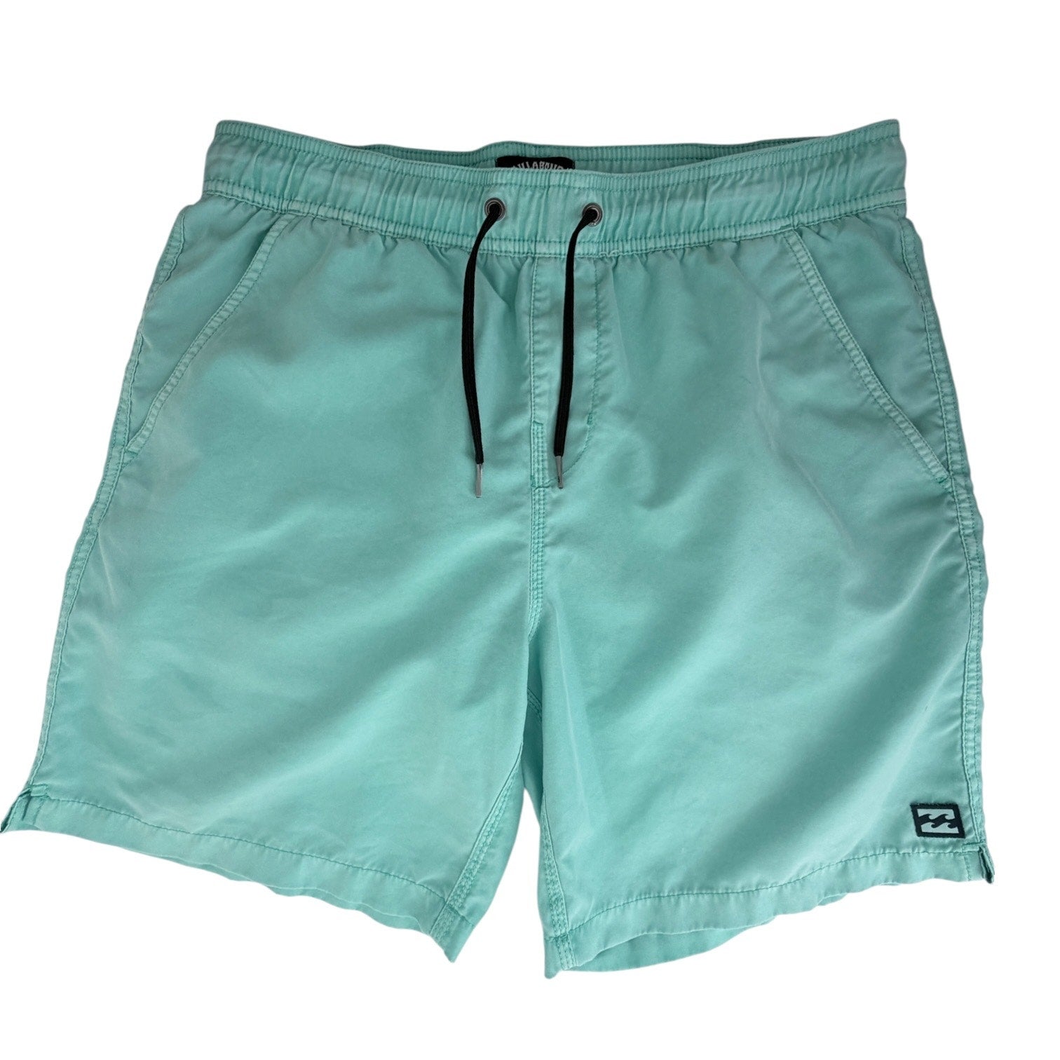 Billabong Mens Medium Mint Green All Day Layback Swim Trunks Board Shorts