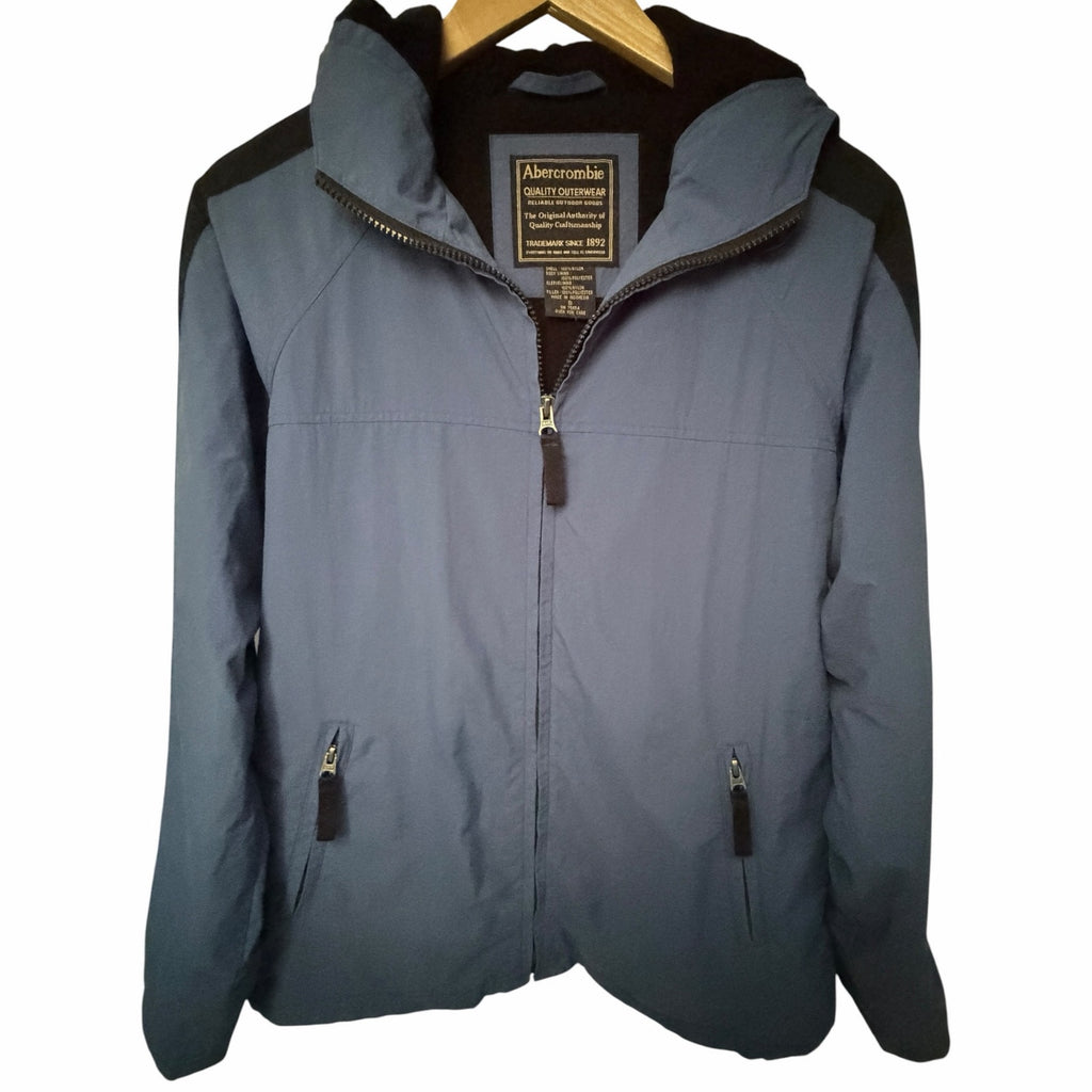 Abercrombie Hooded Insulated Windbreaker Jacket