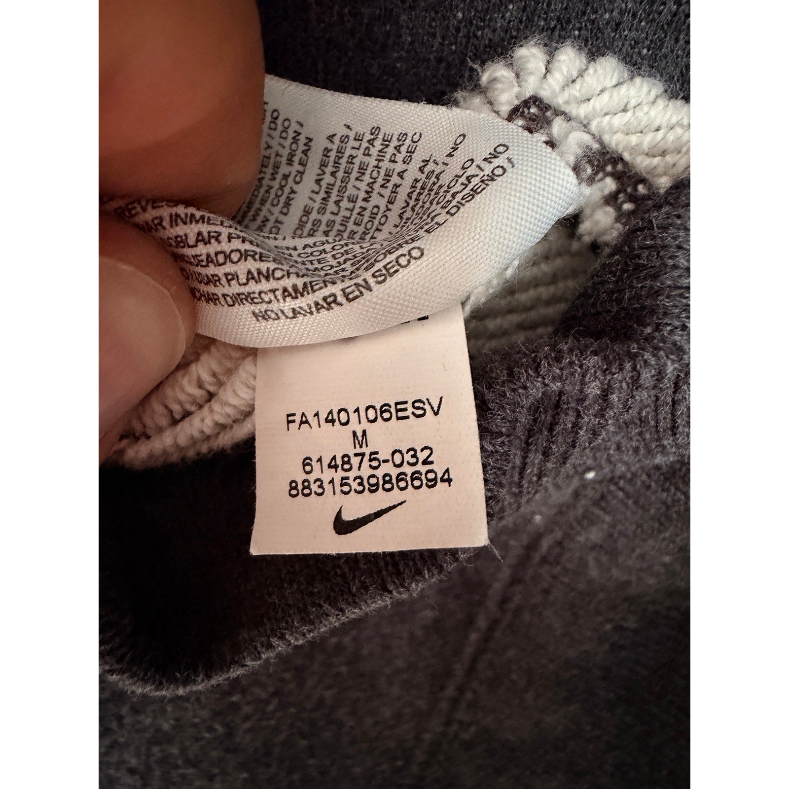 Nike Sportswear Full Zip Hoodie Womens Medium