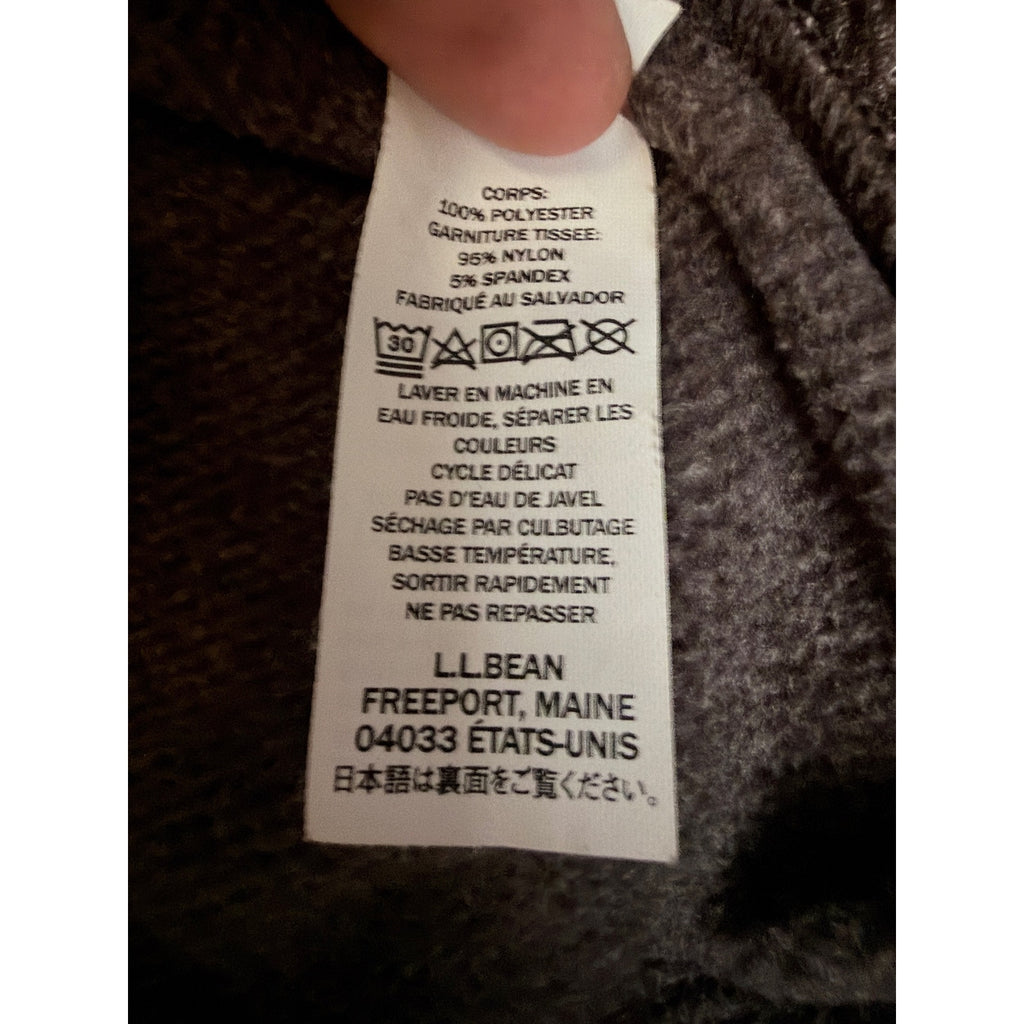 L.L.Bean Sweater Fleece Jacket Mens Medium