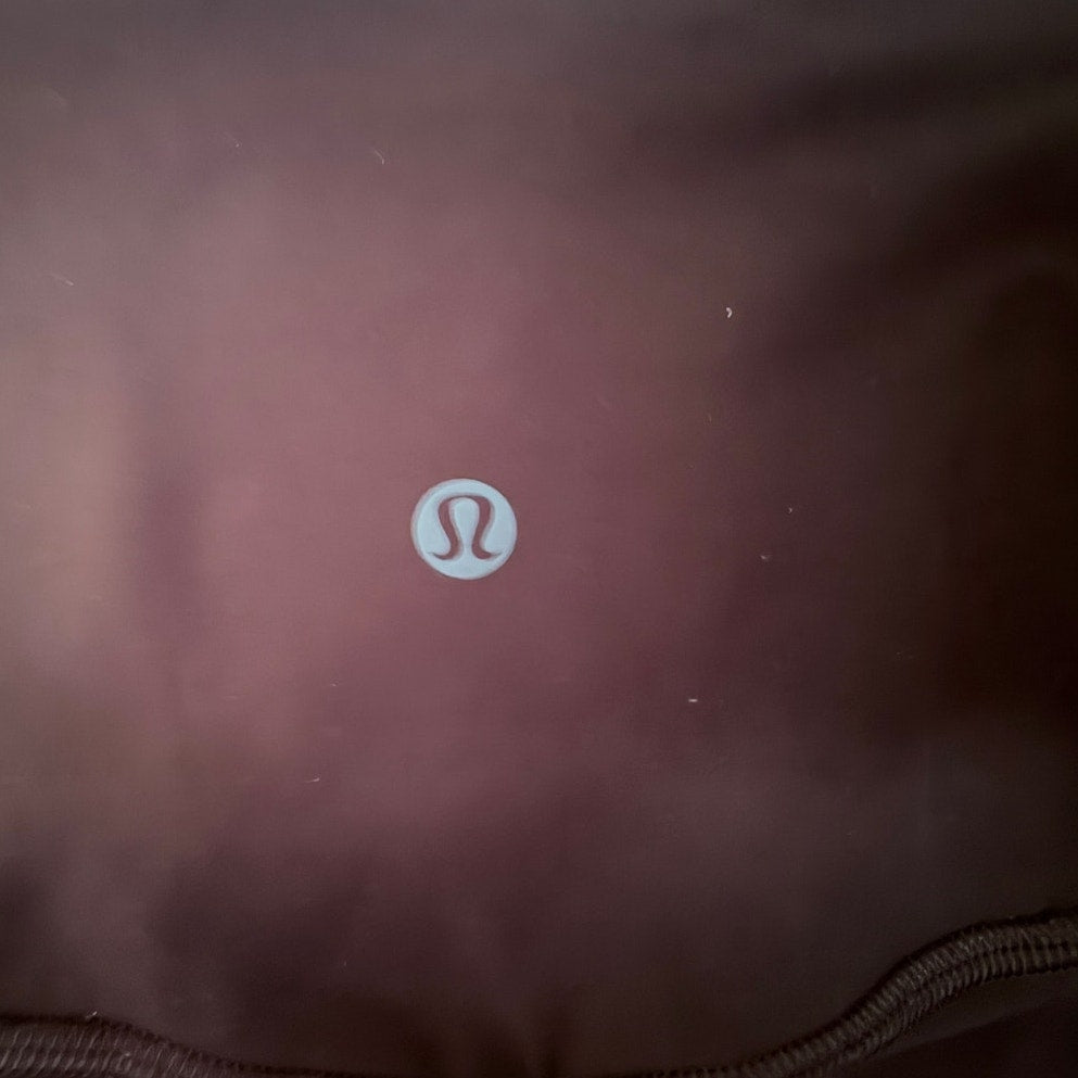 Lululemon High Rise Pocket Leggings Womens Brown 24 Inseam