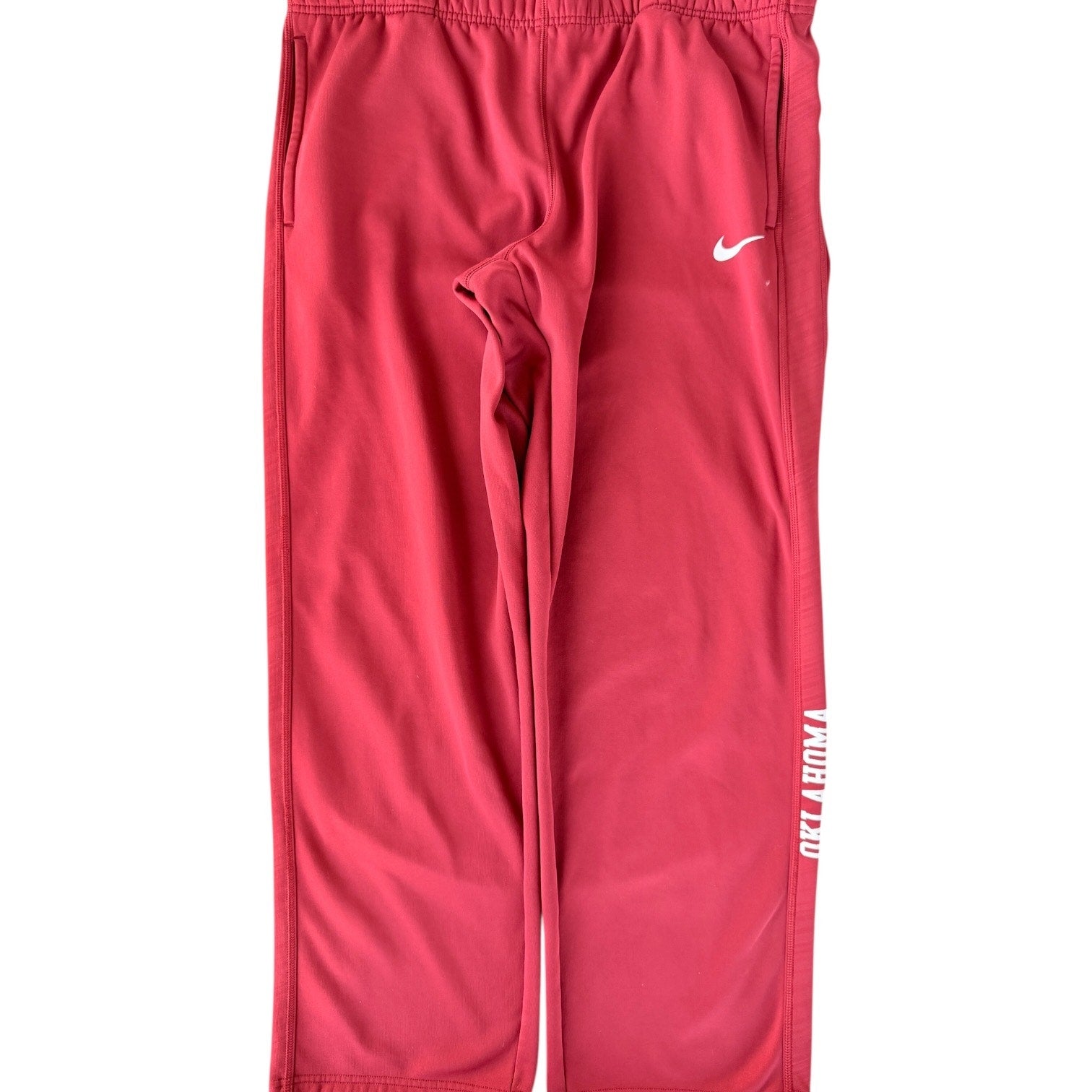 Nike Therma Fit Sweatpants Mens L Red Oklahoma Sooners Athletic Training Pants
