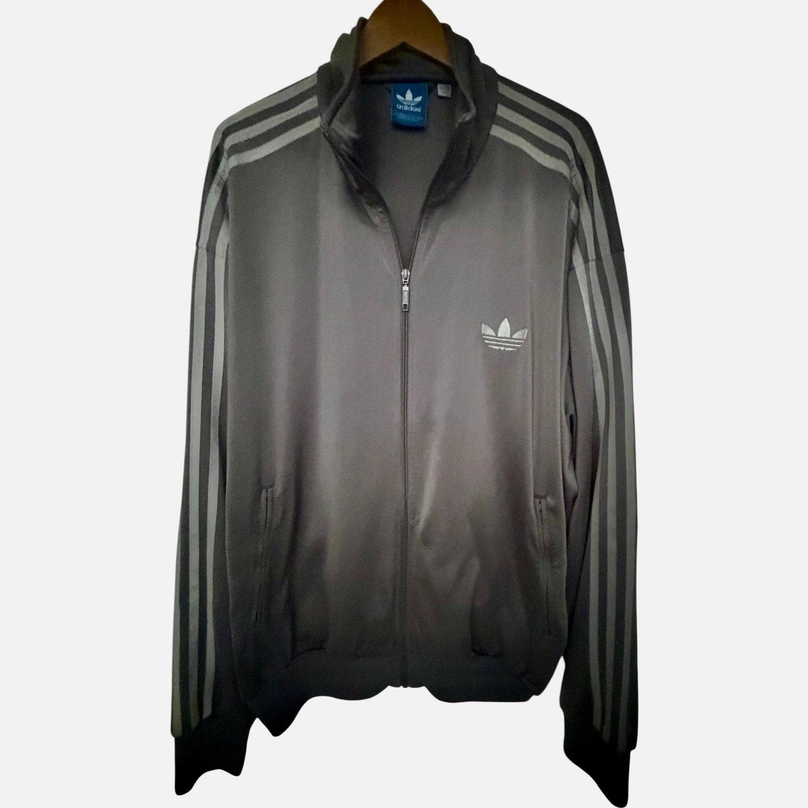 Adidas Originals Track Jacket Mens 3XL Gray
