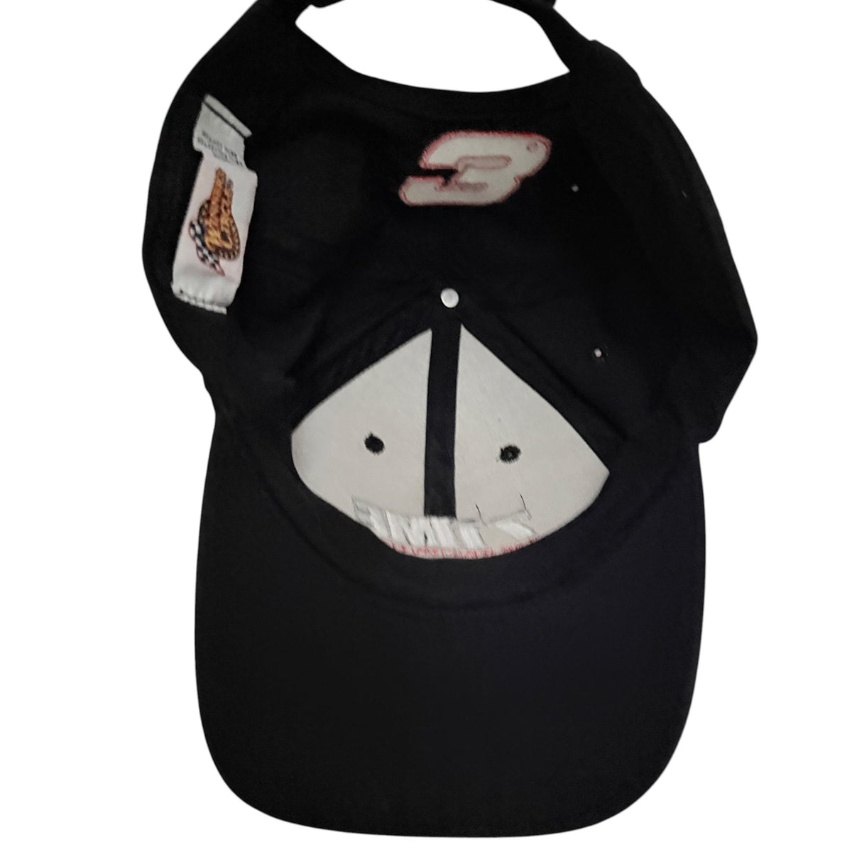 Winner's Circle Men's Black Dale Earnhardt 7 TIME NASCAR WINSTON CUP SERIES CHAMPION Hat — back view