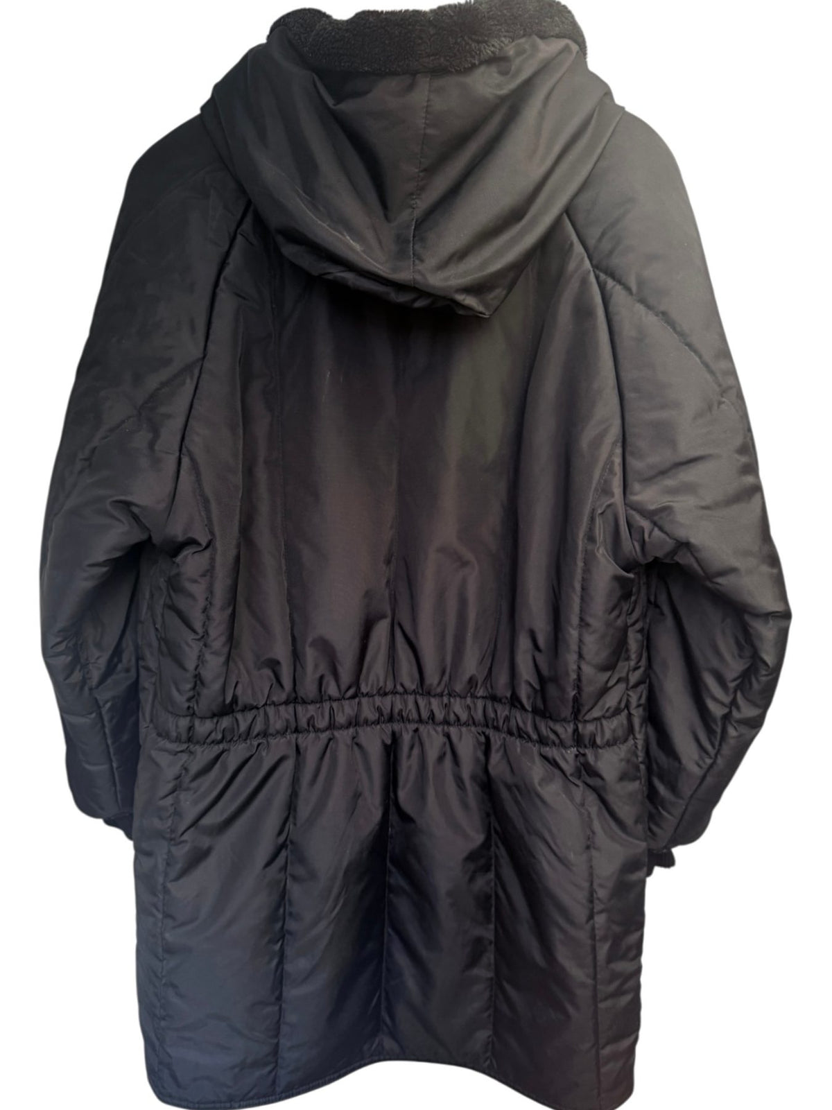 RefrigiWear Men's Black Iron-Tuff Ice Parka — back view