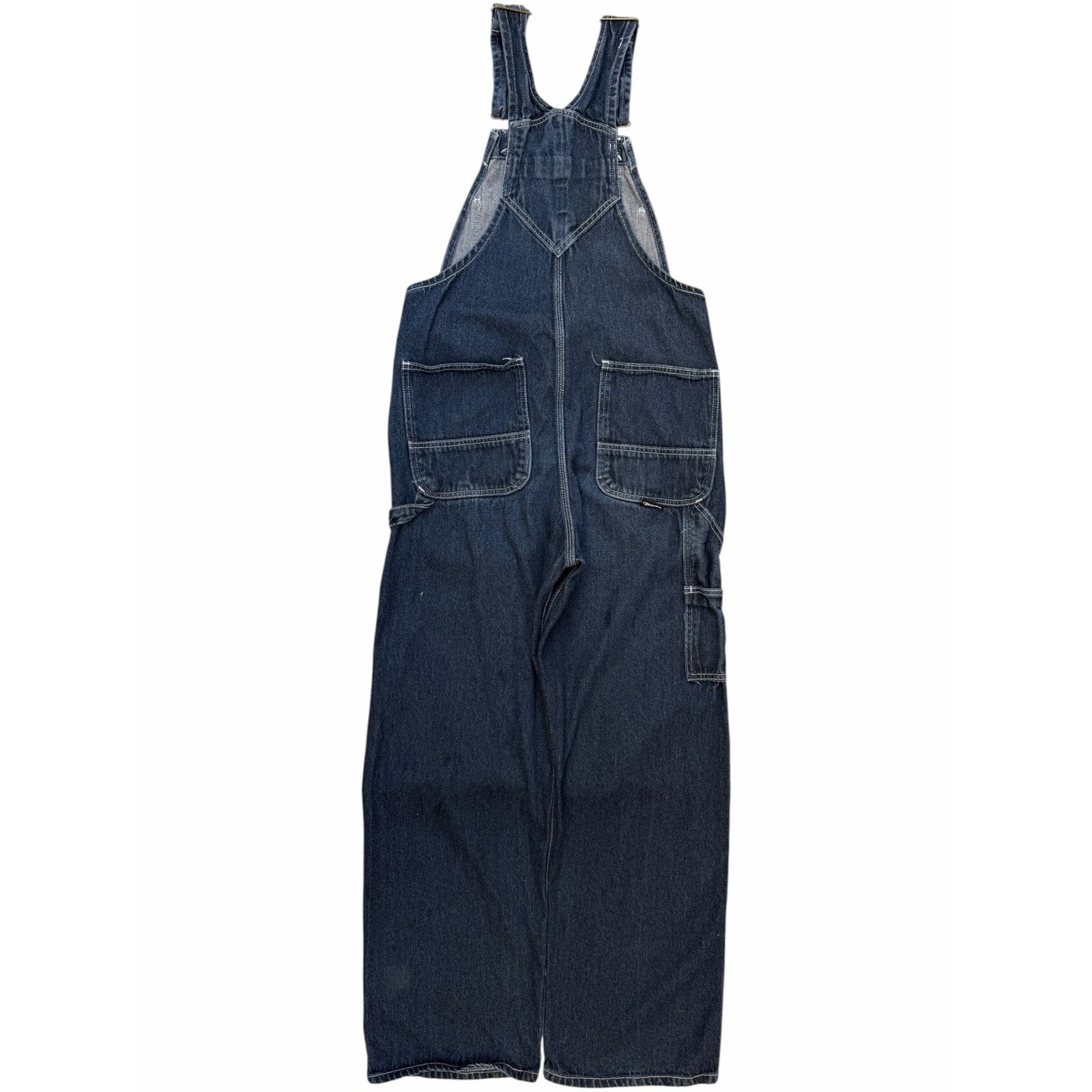 Berne Men's Heritage Denim Bib Overalls 32x32 Dark Wash