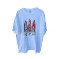 North Shore Hawaii T Shirt Mens XL White Surf Graphic Beach Tourist Tee
