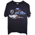 Ford Performance Shelby American Mustang F150 Graphic T Shirt Mens Medium Black