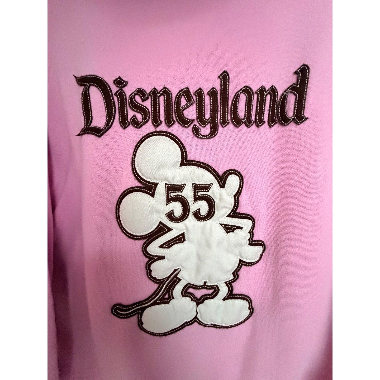 Disneyland Mickey Mouse Sherpa Hoodie Womens XL
