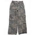 Y2K Camo Cargo Pants Womens 5 27 Wide Leg Baggy Utility Streetwear