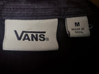 Vans Men's Black Button-Up — brand label