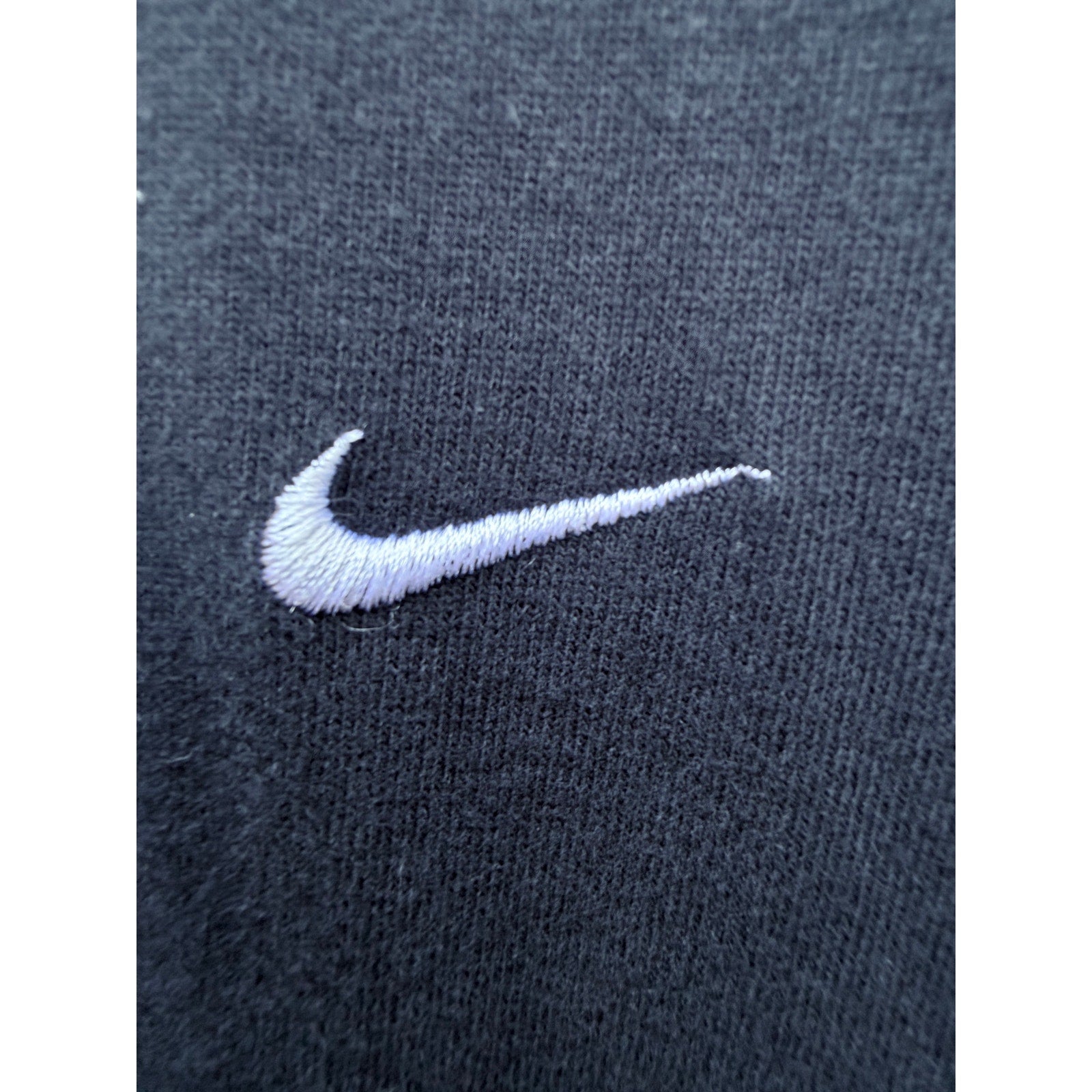 Nike T Shirt Mens XL Navy Small Swoosh Athletic Short Sleeve Tee