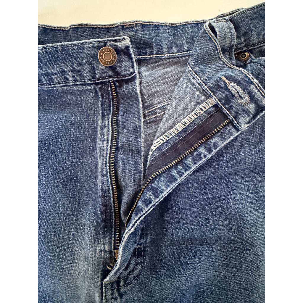 Wrangler Carpenter Jeans Mens 36x30 Blue Denim Workwear Utility Pants