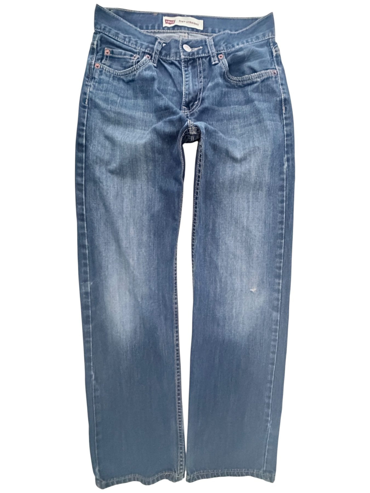 Levi's Women's Blue 514™ Straight Jeans — front view