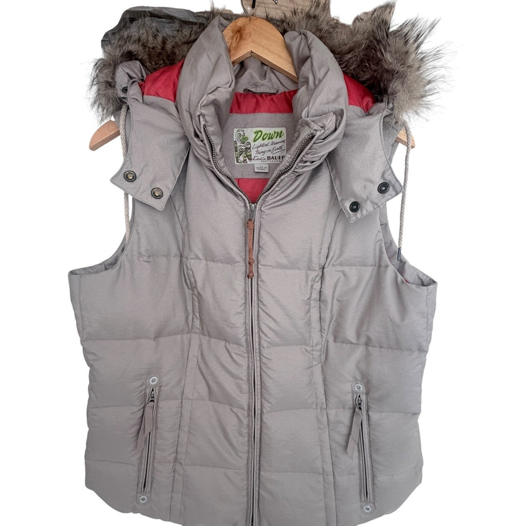 Eddie Bauer Down Puffer Vest Womens Large