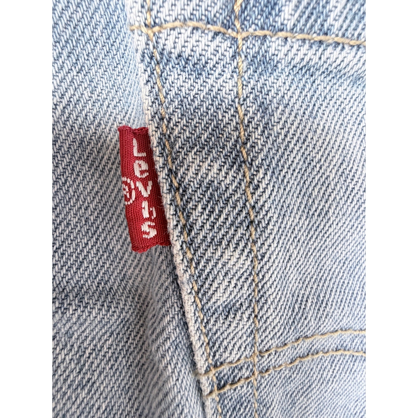 Levi’s Distressed Jeans Womens 26 Light Wash Baggy Skater Denim Pants