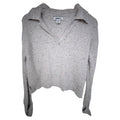 William Rast Cowl Neck Sweater Womens Medium Beige Speckled Knit Pullover