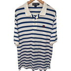Ralph Lauren Men's White Striped Polo — front view