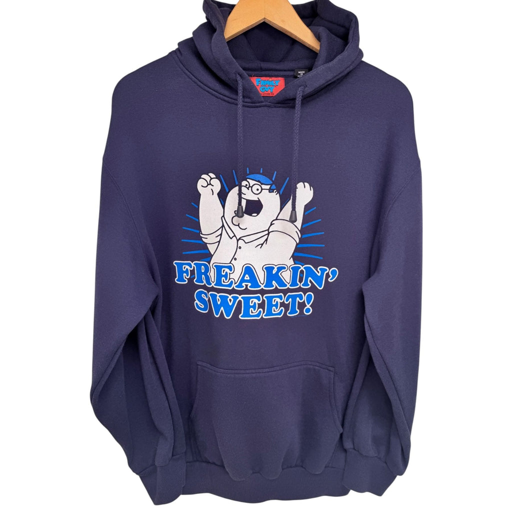 Family Guy Men's Navy Blue Family Guy Freakin' Sweet! Hoodie — front view