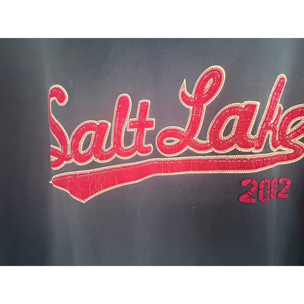 Salt Lake 2002 Olympics Hoodie Mens Large