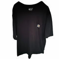 Carhartt K87 Pocket T Shirt Mens XL Black Loose Fit Heavyweight Workwear