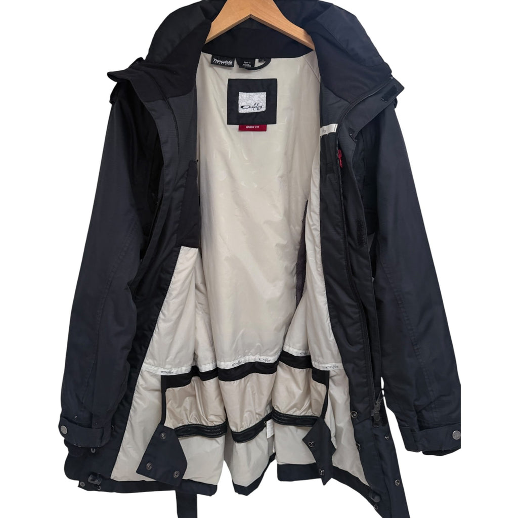 Oakley Men's Black Baggy Fit Coat — view 5