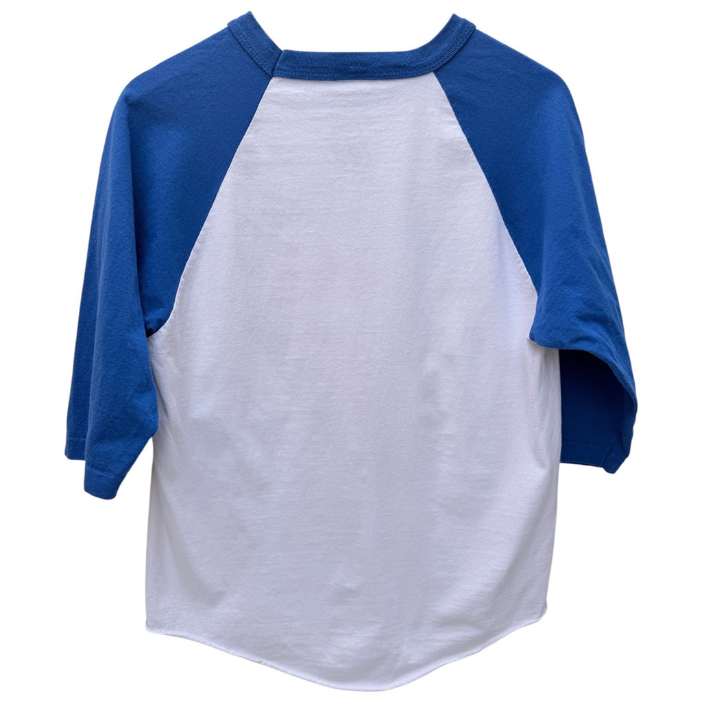 Rolling Stones 50 Years Raglan T Shirt Mens Medium White Blue Tongue Logo Tee