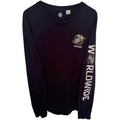 Levi's Men's Black Oversized Crewneck T-Shirt — front view