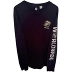 Levi's Men's Black Oversized Crewneck T-Shirt — front view