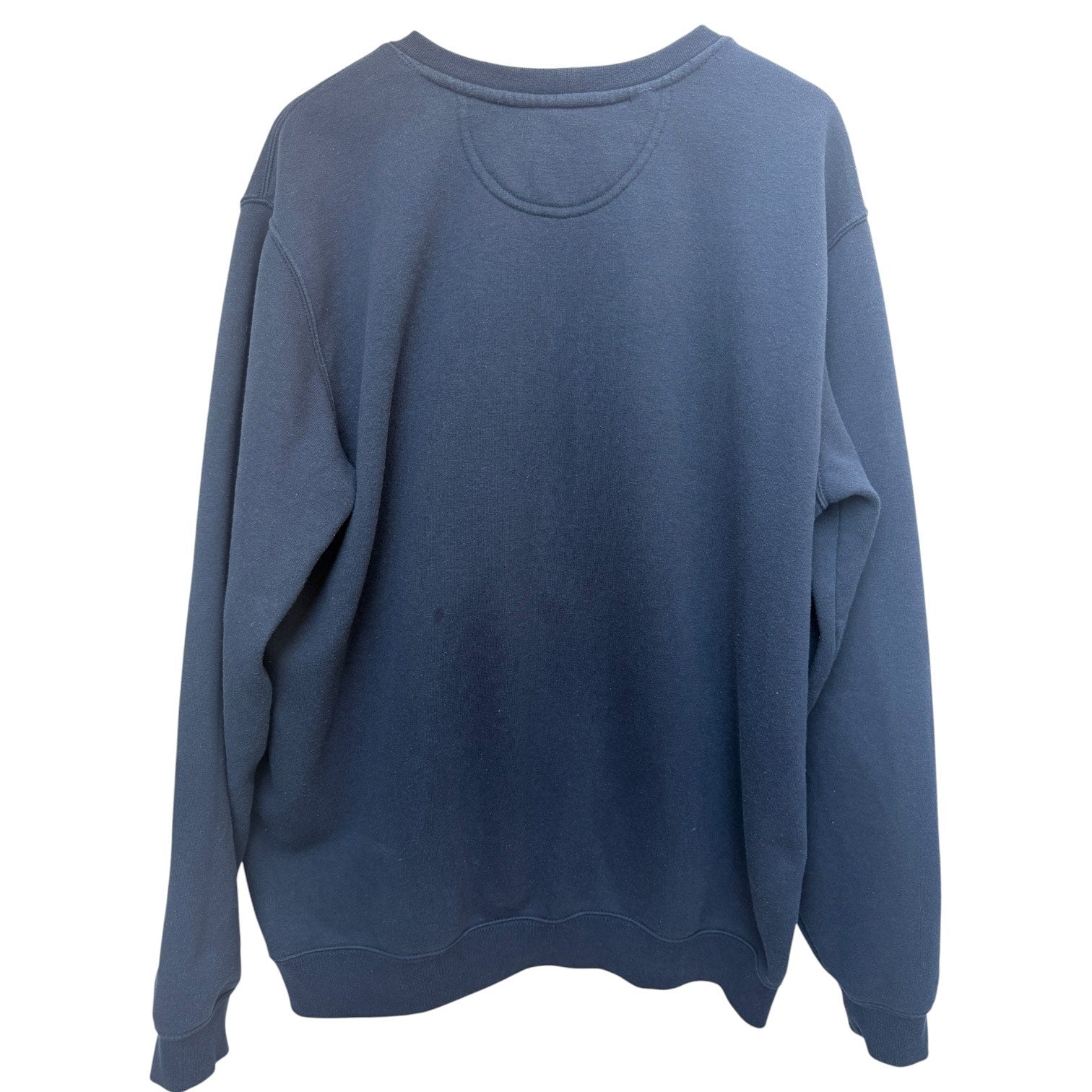 Carhartt Pocket Sweatshirt Mens Large Tall Blue Original Fit Workwear Crewneck