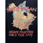 Keith Urban Escape Together 2009 World Tour Graphic T-Shirt - product photo 5