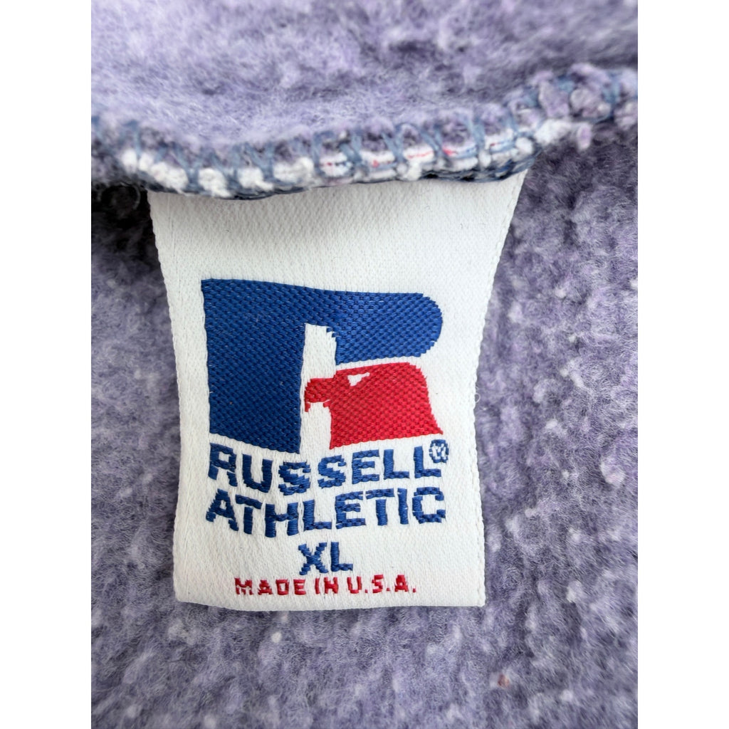 Russell Athletic Sweatpants Mens XL Purple Made In USA Vintage Fleece Joggers
