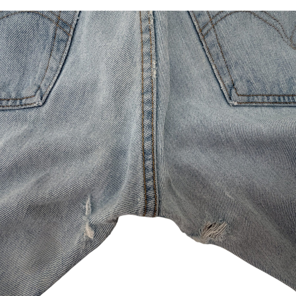 Levi's Men's Light Blue 501 Original Fit Jeans — condition detail