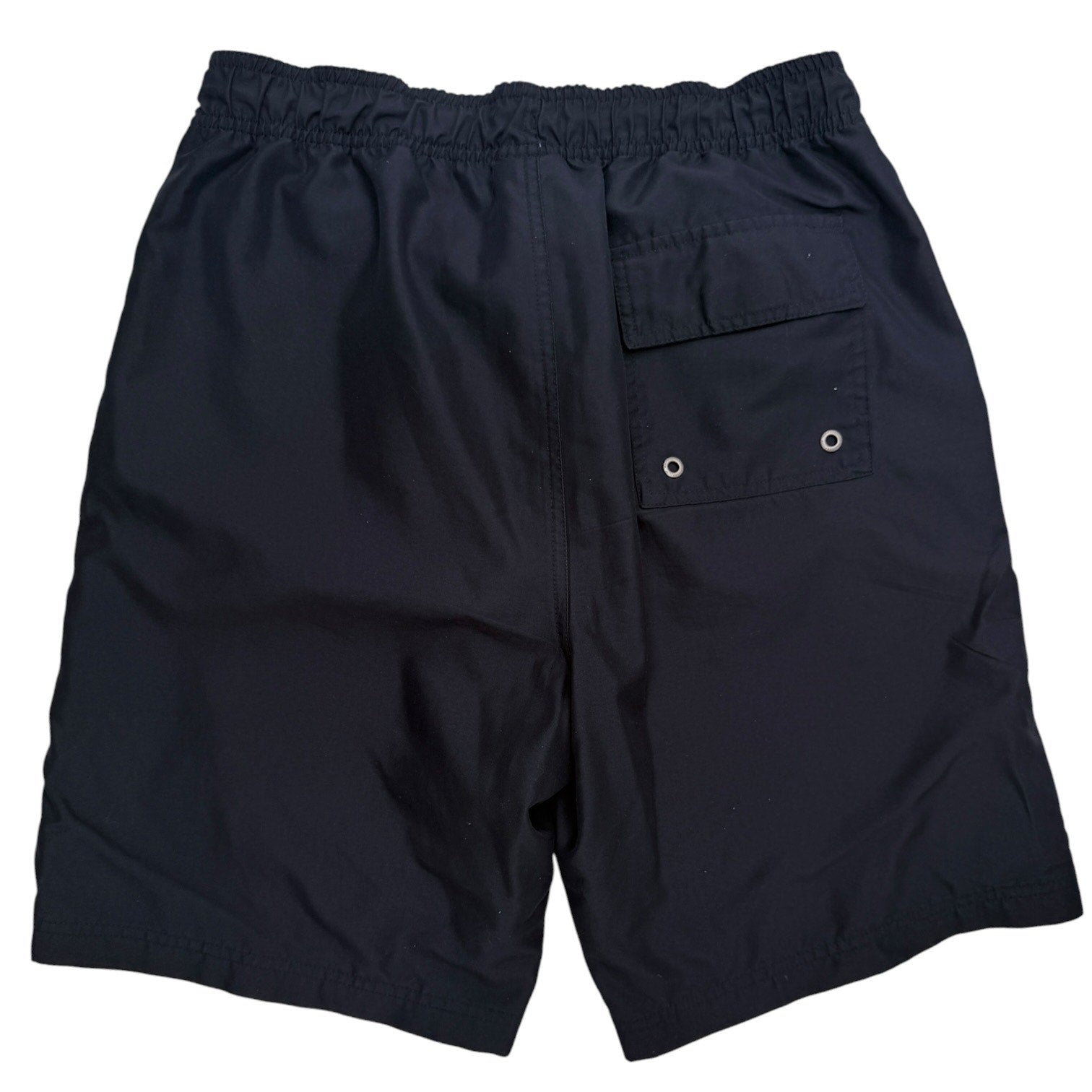 U.S. Polo Assn Swim Trunks Mens Small Black Blue Mesh Lined Board Shorts