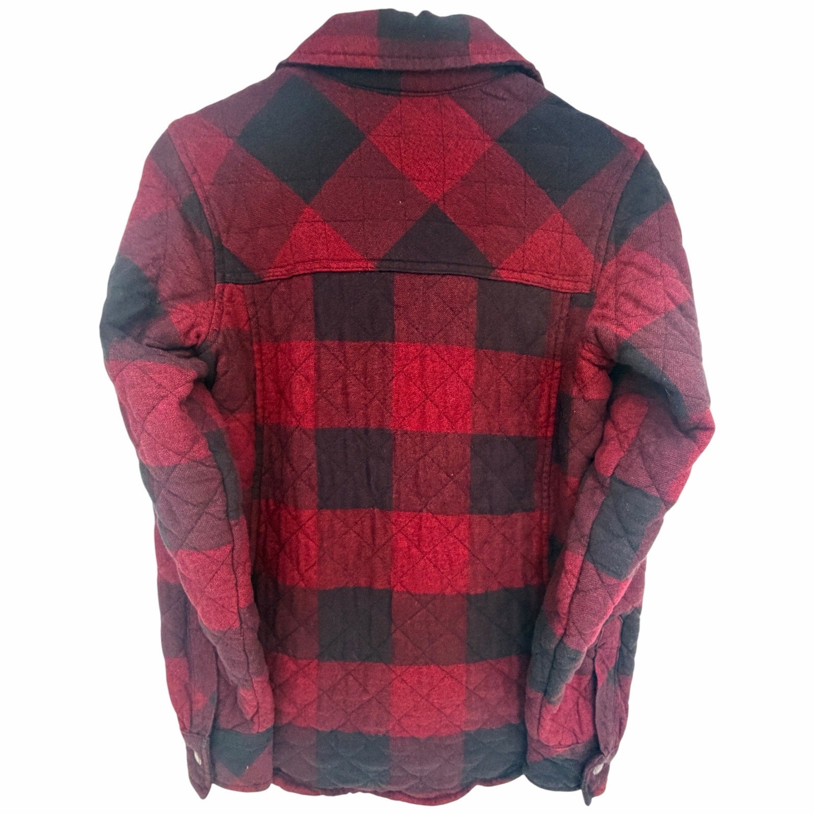 Dickies Quilted Buffalo Plaid Shirt Jacket Women's Small