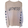 Katy Perry Witness Tour Long Sleeve Shirt Mens Large White Graphic Tee