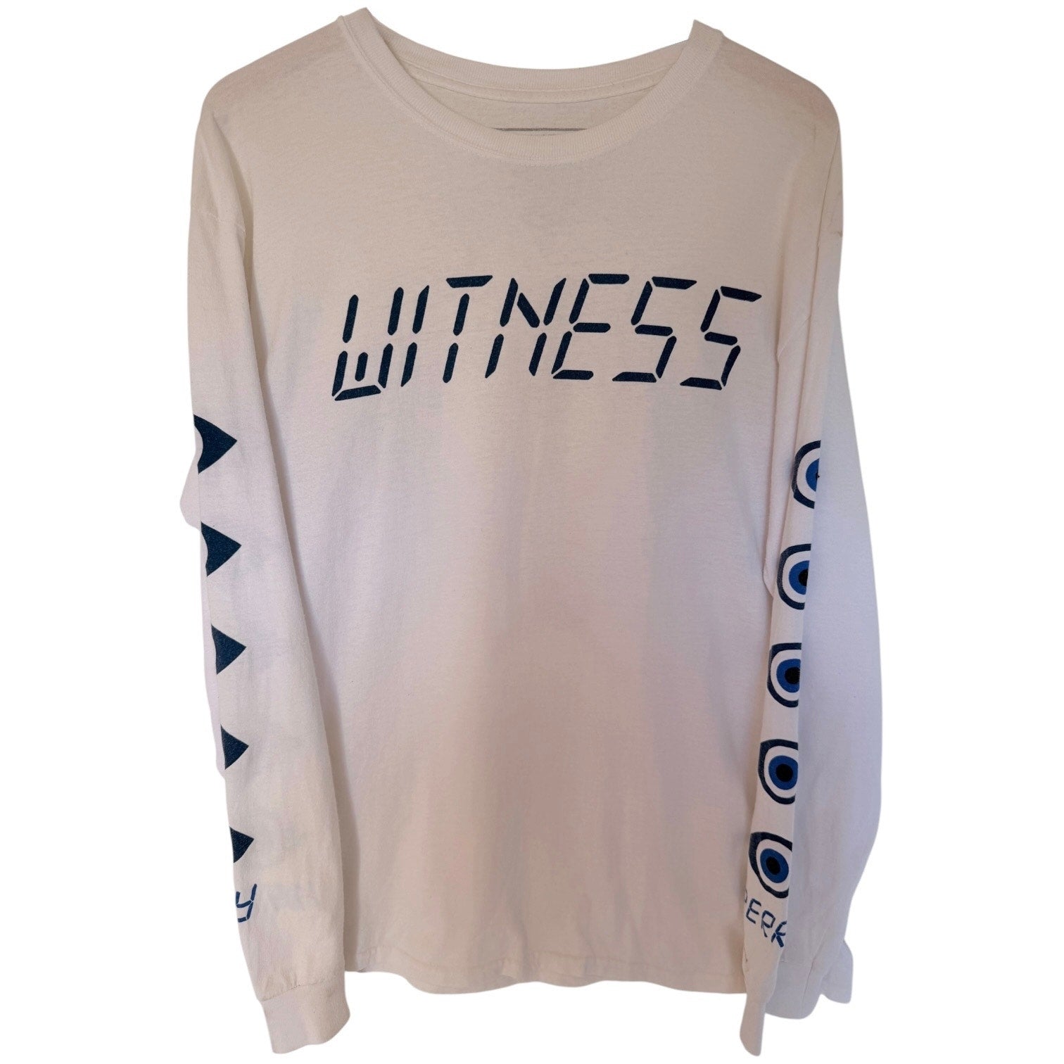 Katy Perry Witness Tour Long Sleeve Shirt Mens Large White Graphic Tee