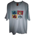 Pirana Joe Cozumel Mexico Fish Graphic T Shirt Mens XL Light Blue