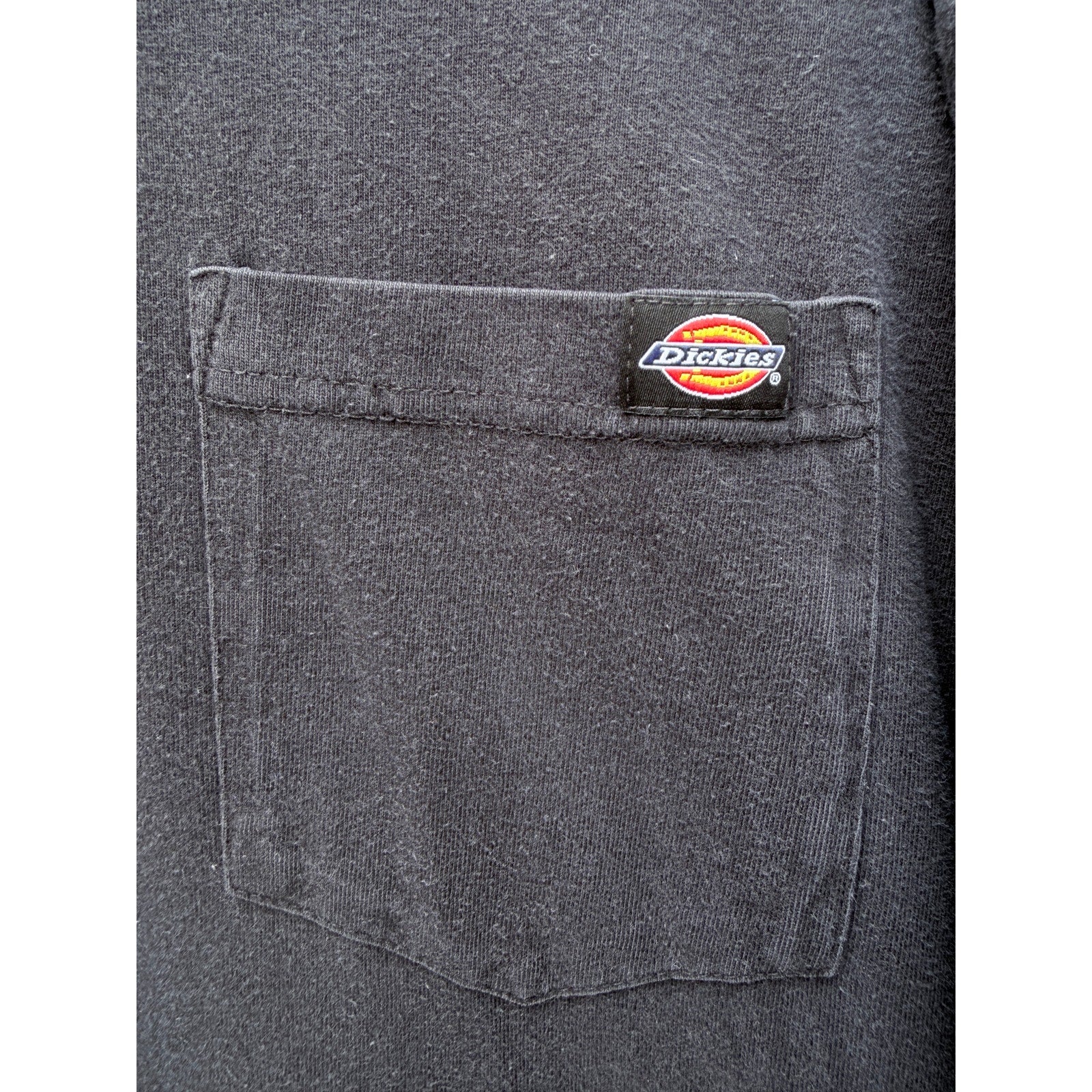 Dickies Pocket T Shirt Mens XL Black Workwear Short Sleeve Tee
