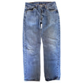 Levi Strauss 501 Jeans Mens 32x30 Blue Denim Button Fly Straight Leg Pants