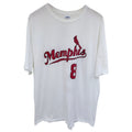 Memphis Craig 8 Graphic T Shirt Mens XL White Baseball Valvoline Max Life Tee