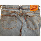 Levi's 501 Original Fit Distressed Straight Jeans Womens 28x30 detail image 5